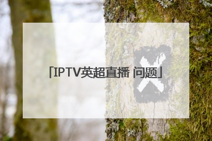 IPTV英超直播 问题